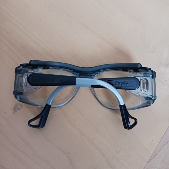 Pentax Eagle SAFETY EYEGLASS FRAMES  MATTE BLACK 112-127 mm - Picture 6 of 9